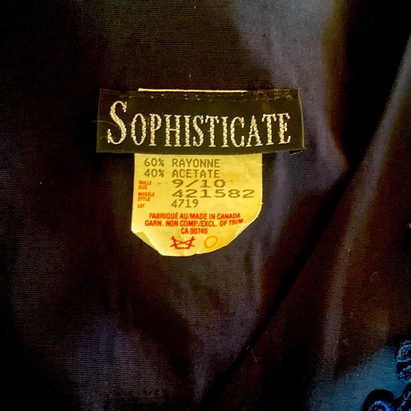 ladies Jacket and matching pants wide leg size 9/10 - Picture 5 of 5